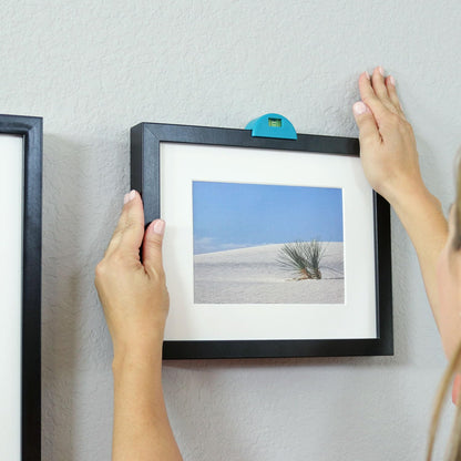 Go Hang It! Pro, All-in-One Picture Hanging Kit - Picture Leveling and Hanging Tool - Hang Sawtooth/Wire Hangers - Wall Hanging Kit and Level Tool - Hardware Case with 85-Piece Hanging Essentials