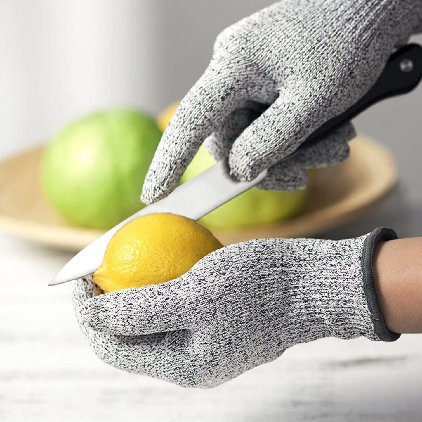 50PCS Kids Kitchen Cooking Set - Crocodile Wooden Kid Safe Knife Cutting Board Apron Gloves Fruit Vegetable Crinkle Cutters Peeler Serrated Edges Plastic Toddlers Knives, Kids Knifes for Real Cooking