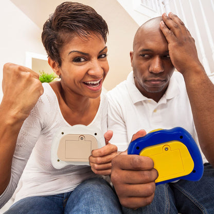 Intoypad Pop The Target! Handheld Speed Push Game Machine: A Fun Multiplayer Game for Family. Sensory Fidget Toy Christmas Toys Gifts for 6 7 8 9 10 11 12 Years Old Kids Road Trip Car Games Kids White