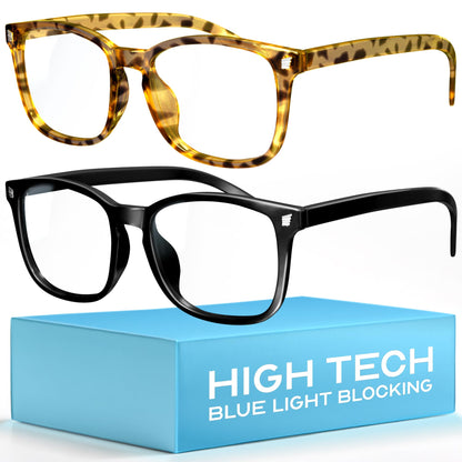 livho High Tech Blue Light Glasses - Advanced up to 99% Blue Light Blocking Computer Glasses - Screen Fatigue & UV Protection