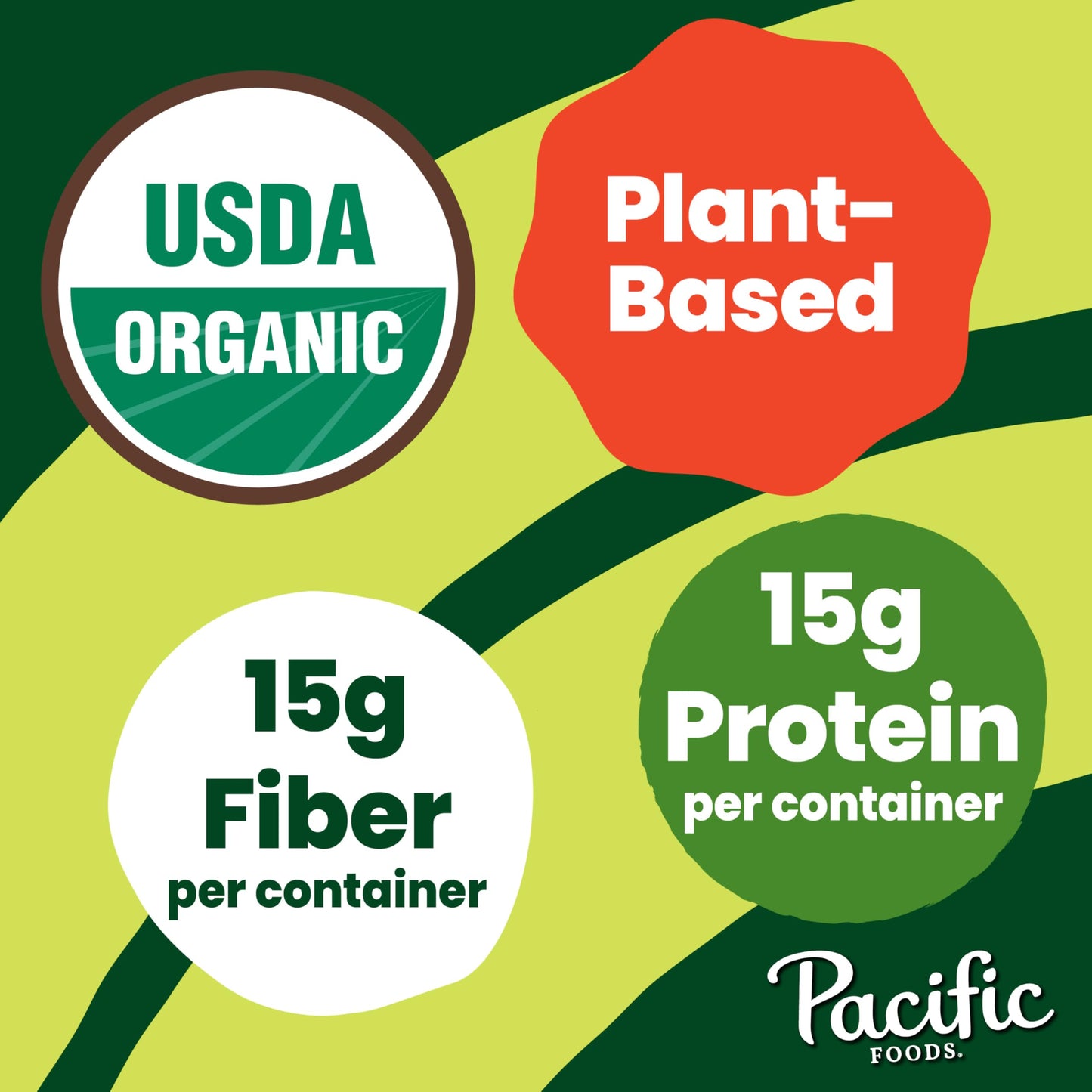 Pacific Foods Organic Fire Roasted Vegetable Chili, Plant Based, 16.5 oz Can(Pack of 1)