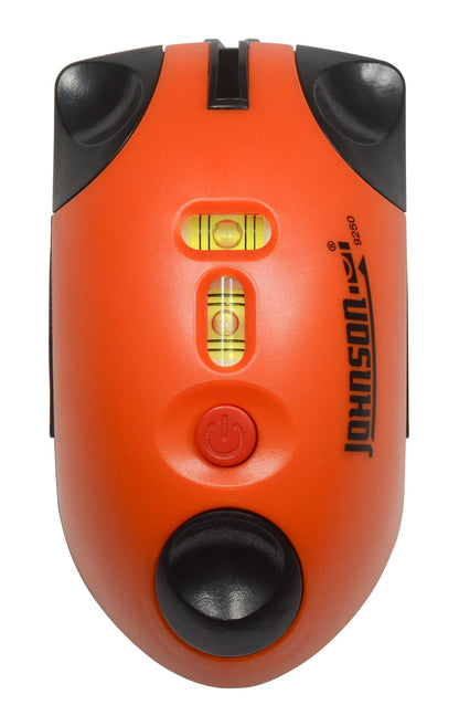 Johnson Level & Tool 9250 Laser Mouse, 30' Interior Range, Orange, 1 Laser Mouse