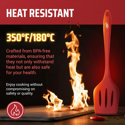 Kaluns Silicone Kitchen Utensils Set 24 Pcs Silicone Cooking Utensils Set - Can Opener, Masher, Turner, Spatula 446°F Heat Resistant Non-Stick - Premium Silicone and Stainless Steel Utensil Set