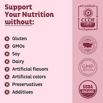 KOS Organic Beet Root Powder - USDA Certified, Non-GMO, Gluten & Soy Free - 90 Servings