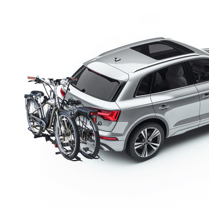 Young 200 lbs. 2 Bike Rack Hitch Mount Platform Style for Cars Trucks SUVs Minivans, fits MTB Gravel Road Bike with Up to 5-inch Fat Tire Carrier Rack - 2" Hitch Receiver