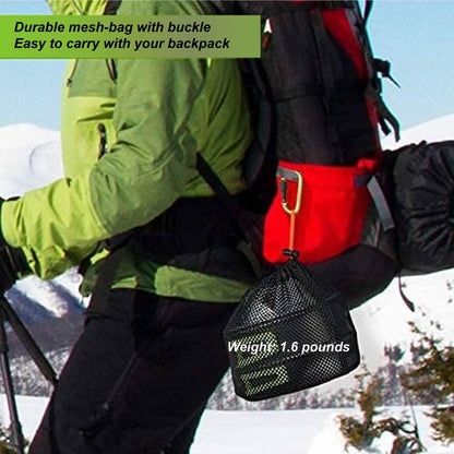 MEETSUN Portable Camp Cooking Set,Space Saving,Lightweight Aluminum Camping Cookware Set,Quick Heating Camping Pot Pan Set with Easy Clean Coating Perfect for Hiking,Backpacking,Outdoor Cooking