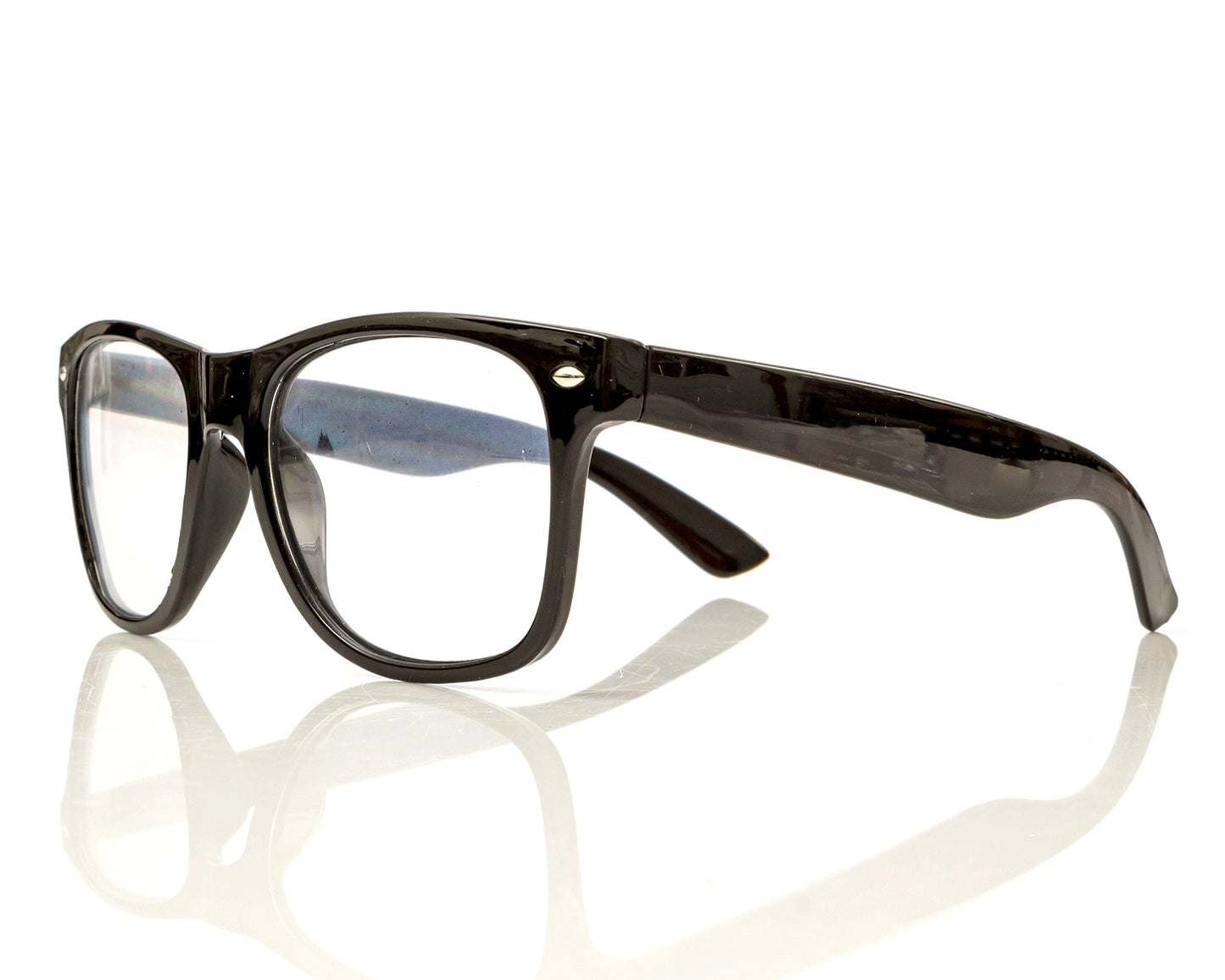 Alternative Imagination Spiral Diffraction Glasses - for Raves, Festivals, Holiday Lights - Black Frame