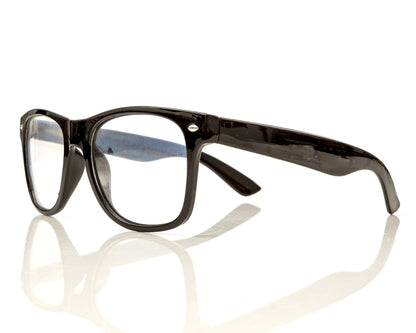 Alternative Imagination Spiral Diffraction Glasses - for Raves, Festivals, Holiday Lights - Black Frame