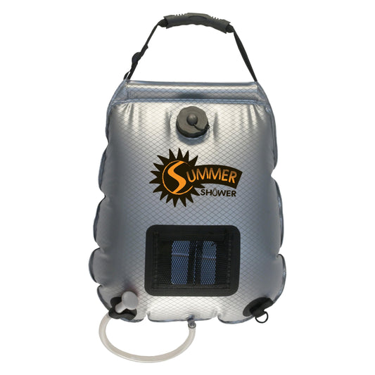 Advanced Elements 5 Gallon Summer Shower / Solar Shower,Silver/Black