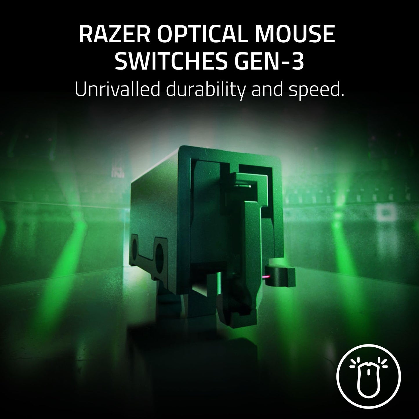 Razer Viper V3 Pro Wireless Esports Gaming Mouse: Symmetrical - 54g Lightweight - 8K Polling - 35K DPI Optical Sensor - Gen3 Optical Switches - 8 Programmable Buttons - 95 Hr Battery - Black