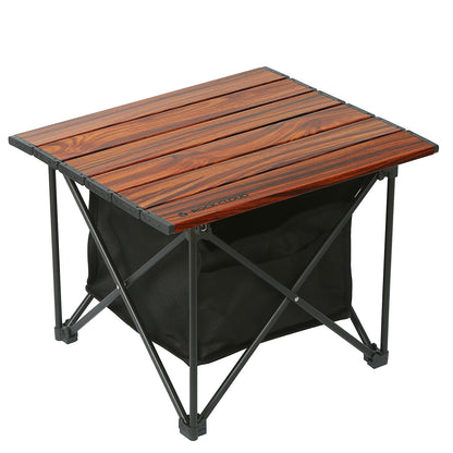 ROCK CLOUD Portable Camping Table Ultralight Aluminum Camp Table Folding Compact Beach Table with Storage Bag for Camping Hiking Backpacking Outdoor Picnic(Reinforced Frame-Small)