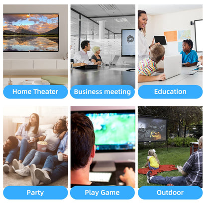 Projector Screen,HUANYINGBJB 4K 16:9 HD Rear Front Projector Screen Foldable Projection Screen Double-Sided Portable Outdoor Indoor Projector Screens for Movie Home Theater (120)