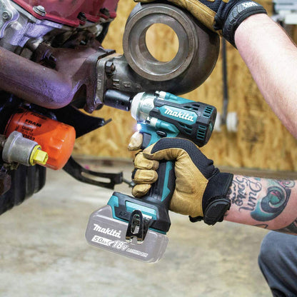 Makita XWT15Z 18V LXT® Lithium-Ion Brushless Cordless 4-Speed 1/2" Sq. Drive Impact Wrench w/Detent Anvil, Tool Only