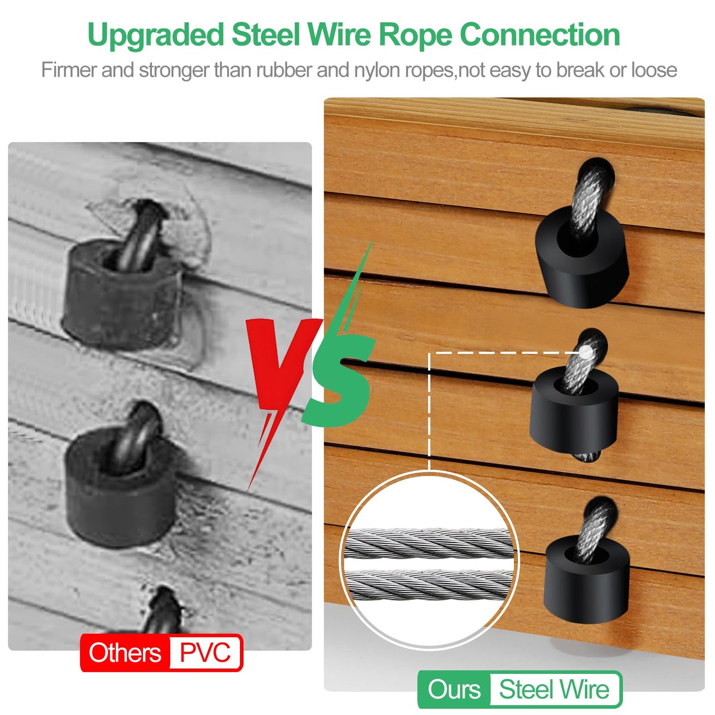 RELIANCER 8' Wooden Garden Pathway,Outdoor Roll Out Cedar Straight Walkway,Patio Path Decorative Garden Boardwalk Walkways,Weather-Resistant Roll Up Beach Wood Road Floor,Wedding Party Pathways