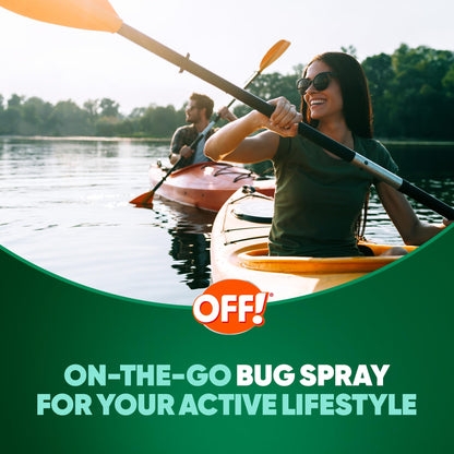 OFF! Deep Woods Insect Repellent Aerosol, Bug Spray with Long Lasting Protection from Mosquitoes and Ticks, 6 oz