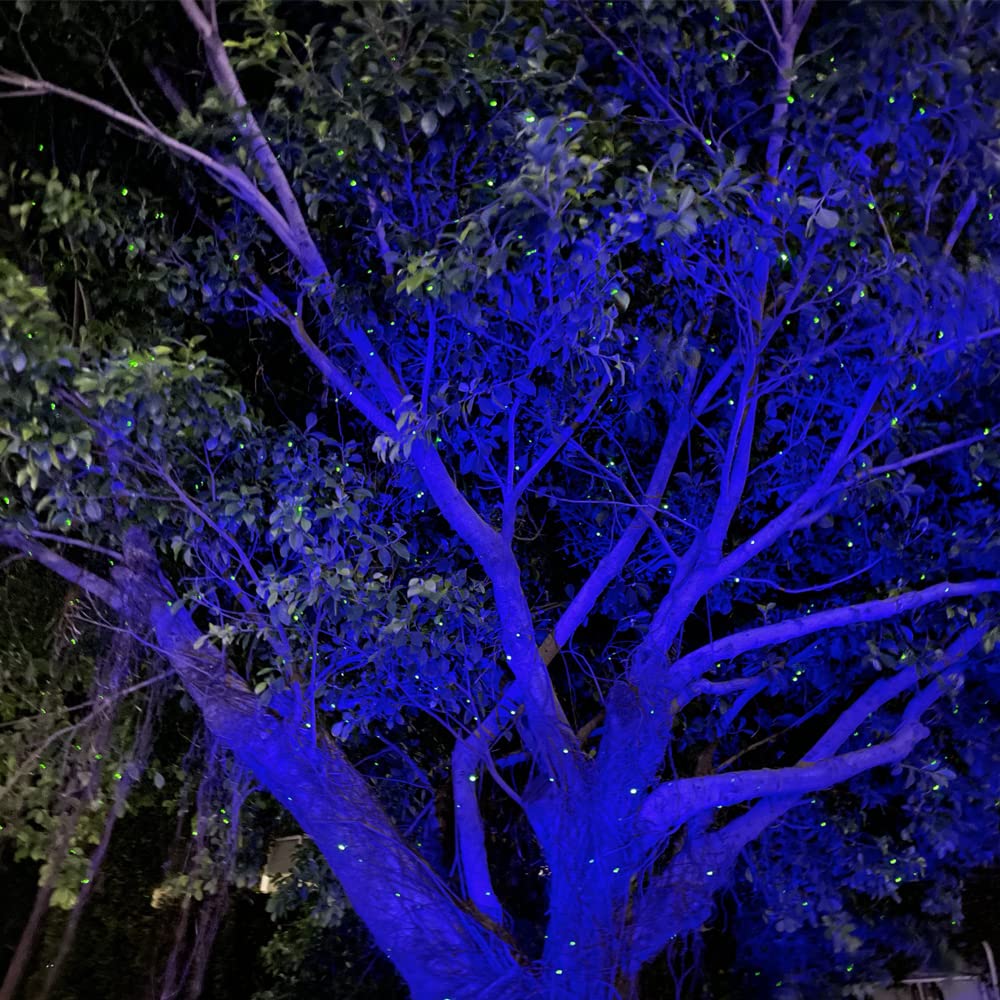 Lunmore Firefly Garden Lights Star Projector Laser Christmas Lights for Garden Lawns Courtyard