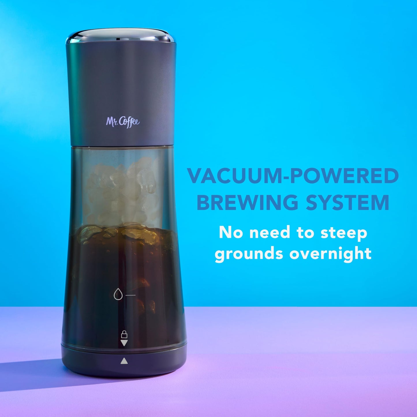 Mr. Coffee® Express Cold Brew Coffee Maker, 10-Minute Cold Brew Coffee Machine, Sake