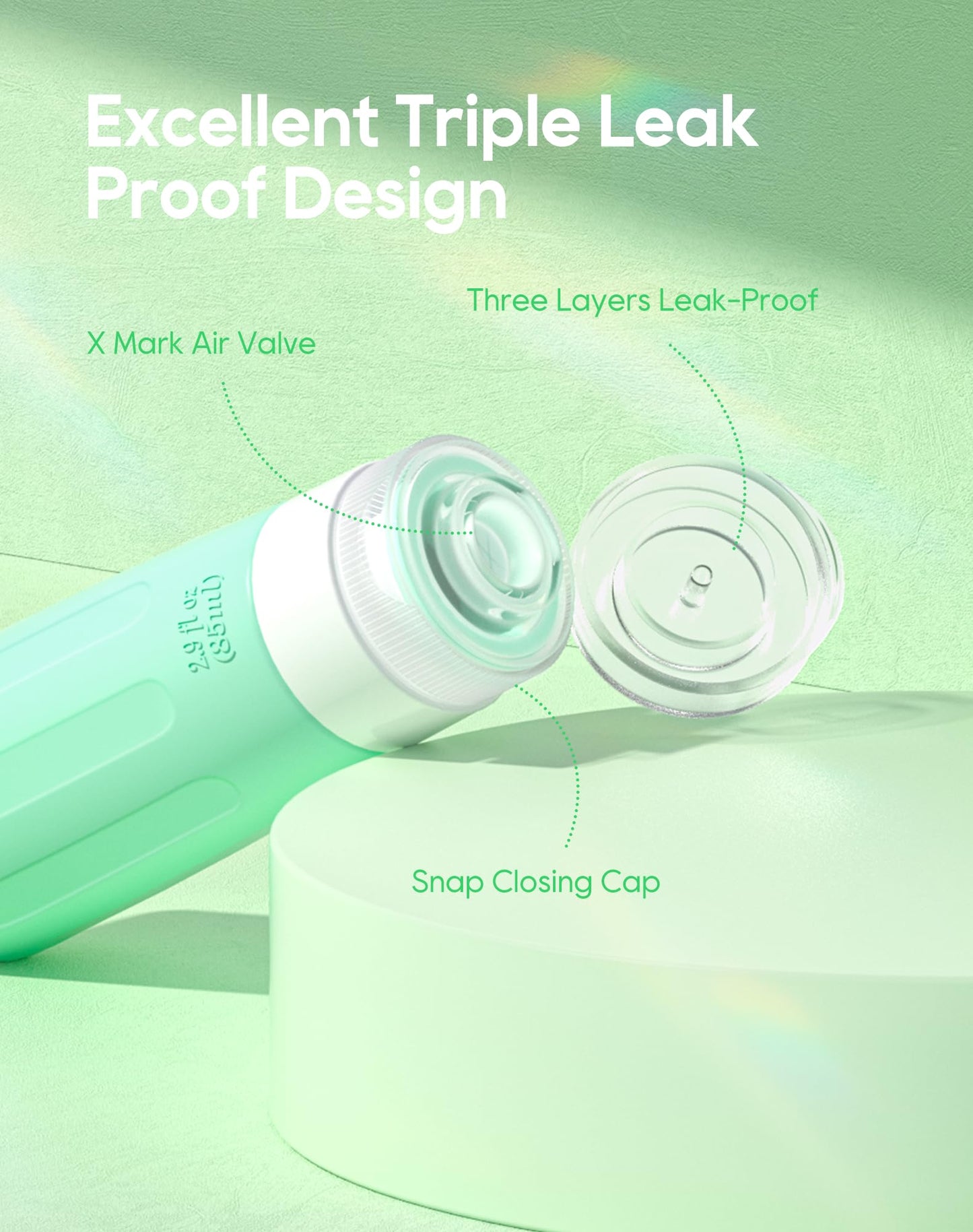 Morfone 16 Pack Travel Bottles Set for Toiletries, TSA Approved Travel Containers Leak Proof Silicone Squeezable Travel Accessories 2oz 3oz for Shampoo Conditioner Lotion Body Wash (BPA Free)