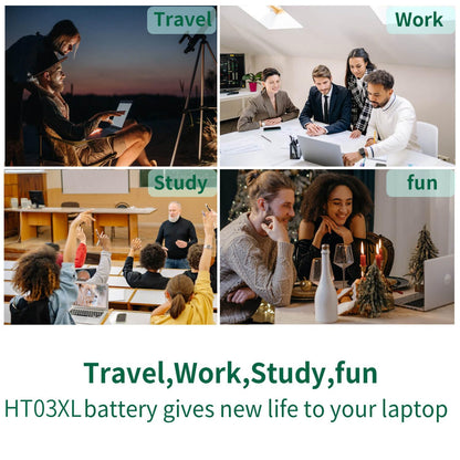 HT03XL L11119-855 Laptop Battery for HP Pavilion 14-CE 14-CF 14-DF 15-CS 15-DA 15-DB 15-DW 17-by 17-CA Series 15-CS0053CL 15-DW0033NR 15-DA0014DX L11421-542 L11421-2C2 HSTNN-UB7J HSTNN-DB8R HT03041XL