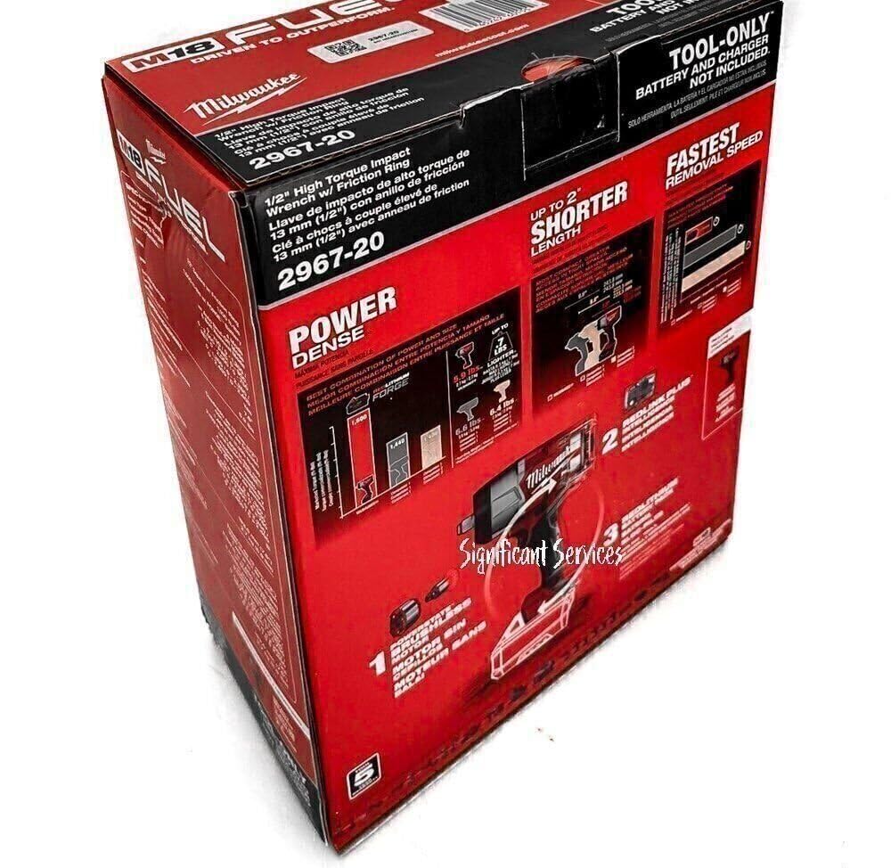 Milwaukee Electric - M18 Fuel 1/2 HIGH Torque Impact Wrench W/FRICTI