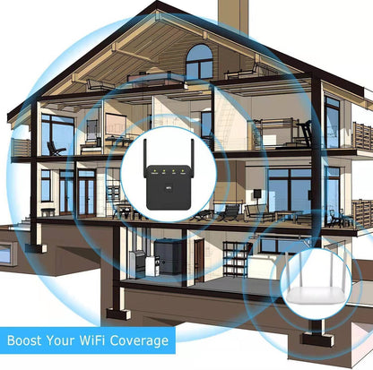 2025 Fastest WiFi Extender, WiFi Repeater, WiFi Booster, Covers Up to 10000 Sq.ft and 60 Devices, Internet Booster - with Ethernet Port, Quick Setup, Home Wireless Signal Booster