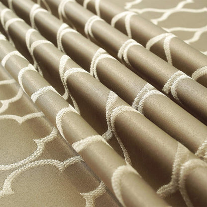 Jacquard Tablecloth Flower Pattern Polyester Table Cloth Spill Proof Dust-Proof Wrinkle Resistant Table Cover for Kitchen Dining Tabletop Decoration (Rectangle/Oblong, 60" x 84" (6-8 Seats), Gold)