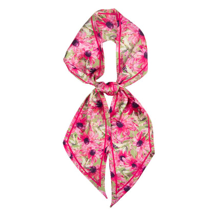 RIIQIICHY Scarf for Women Hair Scarves Like Silk Scarf Headband Handbag Scarf Purse Accessories, Medium