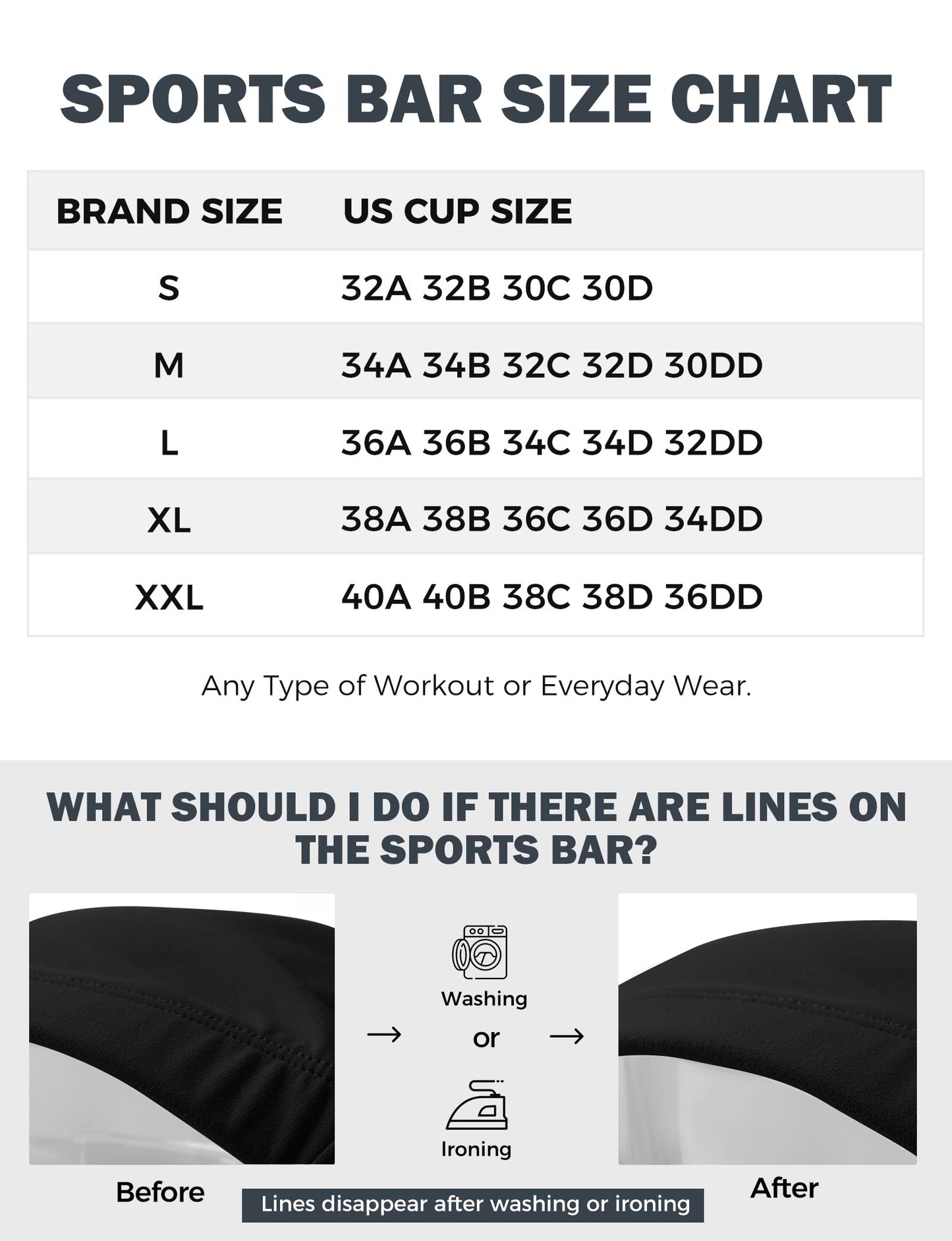 Sports Bras for Women High Support Large Bust, Outdoors High Impact Yoga Wireless Padded Bras,White Padded Low Back Athletic Sleep Workout Strappy Racerback Sports Bra Black XL-1