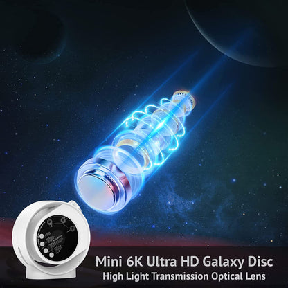 LaView Home Planetarium Star Projector, Ultra Clear Galaxy Projector with 130 ft² Projection Area, Auto-Off Timer, Remote Control, Night Light for Room Decor, 6K Discs, for Kids/Adult Gifts