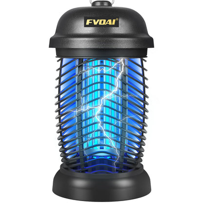 FVOAI Bug Zapper Outdoor, Mosquito Zapper, Fly Zapper, Fly Traps, Mosquito Trap for Outdoor, 3 Prong Plug, ABS Plastic Outer