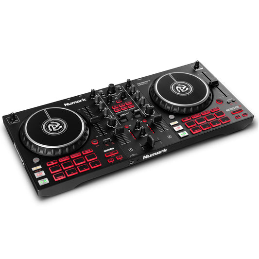 Numark Mixtrack Pro FX Serato DJ Controller with 2 Decks, Mixer, (Effects Paddles and Audio Interface)