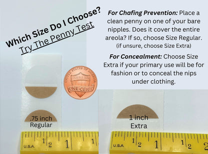 NipEaze - The Original Sports Nipple Cover - Nipple Chafing Prevention (Regular - 15pairs)