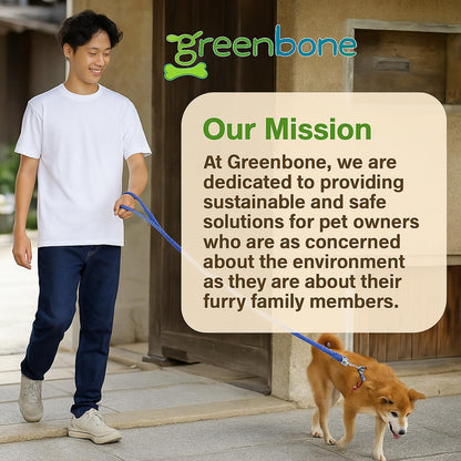 Greenbone BioBase Pet Poop Bags - 4 Rolls, 48 Bags - 13 Inch x 9 Inch