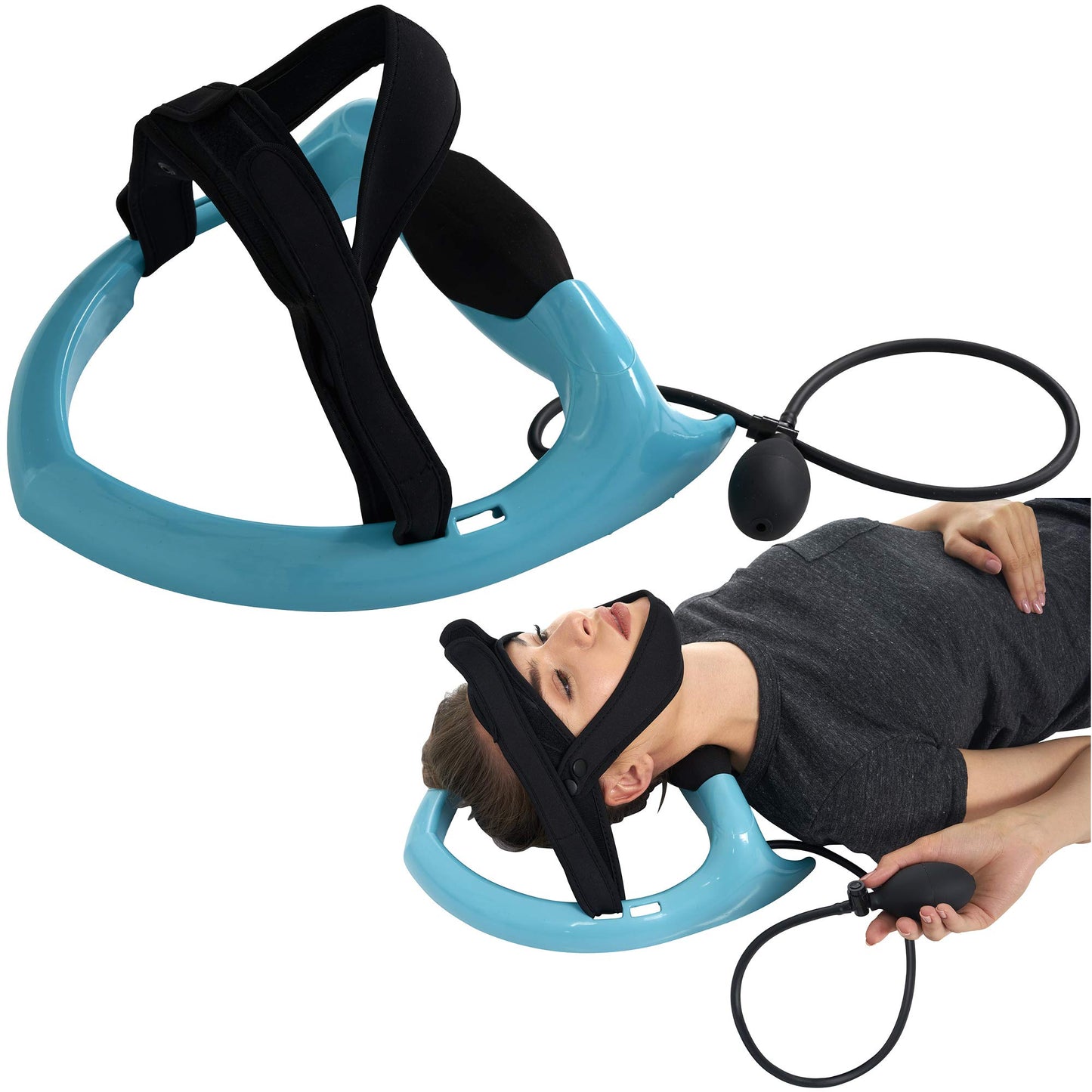 Posture Neck Exercising Cervical Spine Hydrator Pump Relief for Stiffness, Relieves Neck Pain