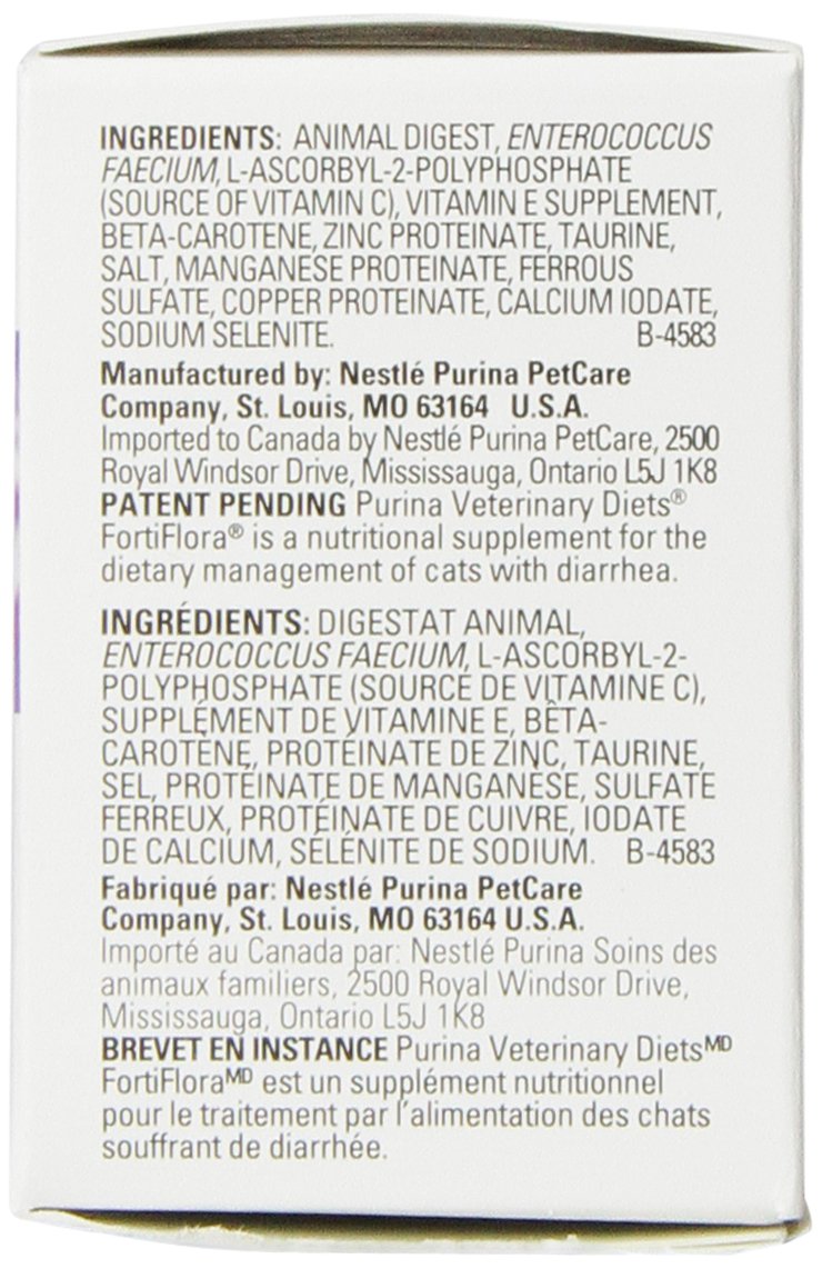 Purina 3-Pack Fortiflora Feline Nutritional Supplement for Pets