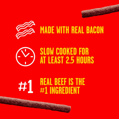 Pup-Peroni Dog Treats, Original Bacon Flavor, 5.6 Ounce (Pack of 8), Made with Real Bacon