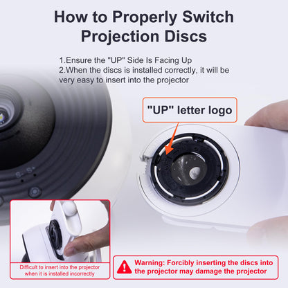 Planetarium Projector Pro for Bedroom, 13 in 1 Star Projector Galaxy Light, Ceiling Night Light Milky Way Mood Lighting with Timer, LED Space Galaxy Lamp Bedroom Room Decor for Adults Kids - White