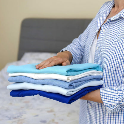 Geniusidea Shirt Folder Board - Clothes Folding Board, Easy to Fold Shirts, Laundry Liners, Black