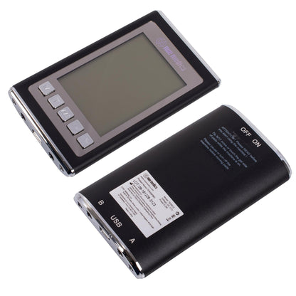 NueMedics Tens 12-Mode TENS & EMS Rechargeable Muscle Stimulator – Dual-Channel Portable Pain Relief Massager with Reusable Pads, Timer & LCD Display