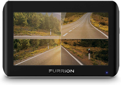 Furrion Vision S Wireless RV Backup Camera System with 5-Inch Monitor, 1 Rear Sharkfin, Infrared Night Vision, Wide-Angle View, Hi-Res, IP65 Waterproof, Motion Detection, Microphone - FOS05TASF