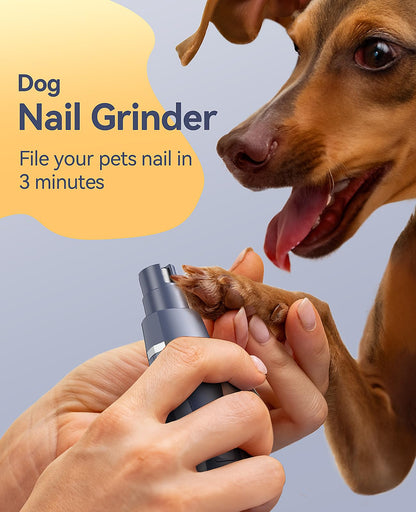 oneisall Dog Paw Trimmer 4 in 1, Low Noise Dog Clippers for Grooming, Cordless Dogs Grooming Kit Nail Grinder, IPX7 Waterproof Puppy Shaver for Pets's Paws, Eyes, Ears, Face, Rump