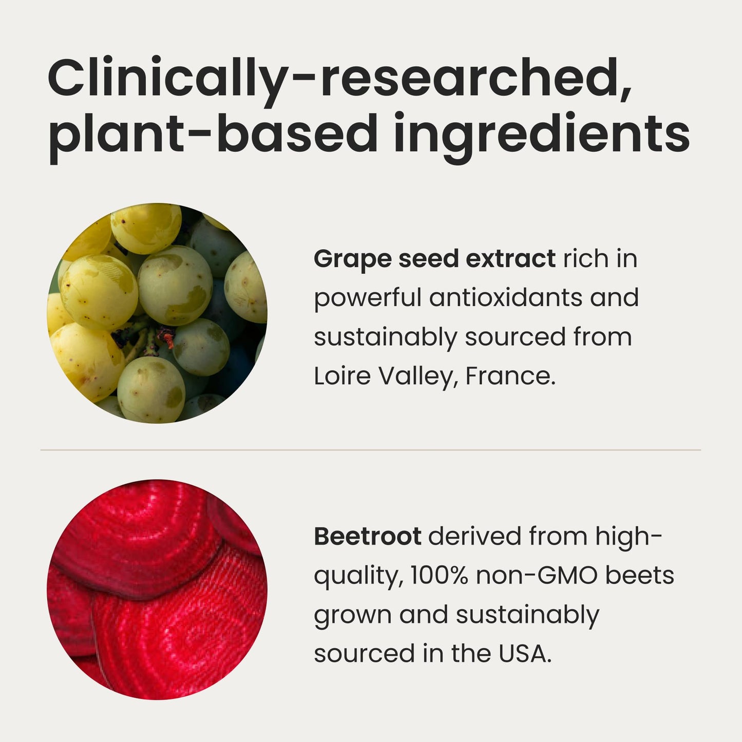 HumanN SuperBeets Heart Chews, Nitric Oxide and Blood Pressure Support, Grape Seed Extract & Non-GMO Beet Root Powder Energy Supplement, Pomegranate Berry Flavor, 60 Count