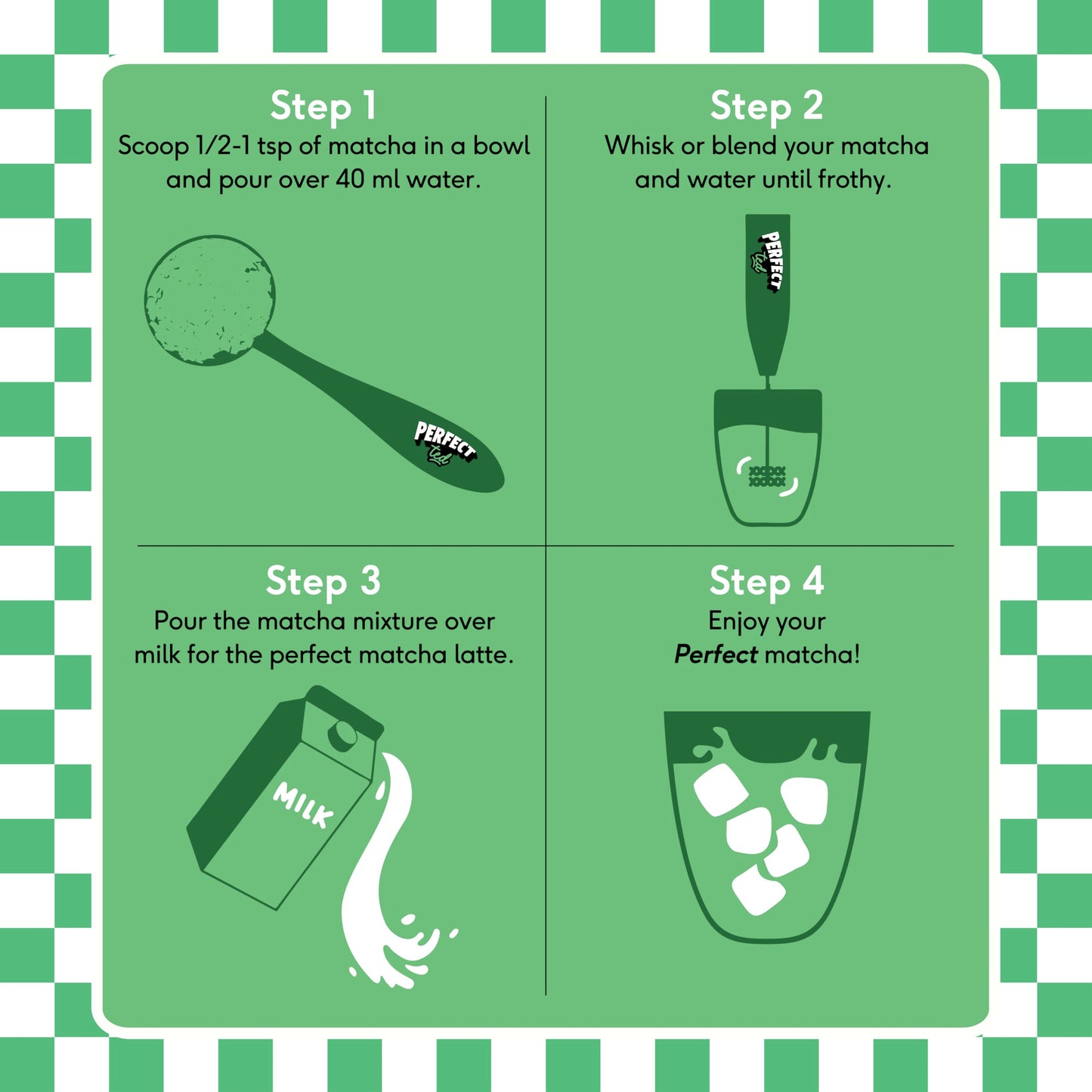 Perfect Ted Powder | Organic Matcha 30g | Organic Ceremonial Grade Matcha | Japanese Matcha Tea Powder | Matcha Fuel | (30 Servings)