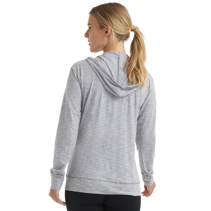 Hanes Womens Slub Knit Full-zip Hoodie, Textured Cotton Zip-up T-shirt For, Dada Gray Pe Heather, XX-Large US
