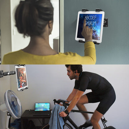 OHLPRO Heavy Duty Drill Base Tablet Holder Car Mount Dashboard for iPad/iPad mini Samsung Galaxy (All 7" - 11.5") Tablets, ipad Mount for Desks,Cars, Great for Wall, Truck, Commercial Vehicles Dash