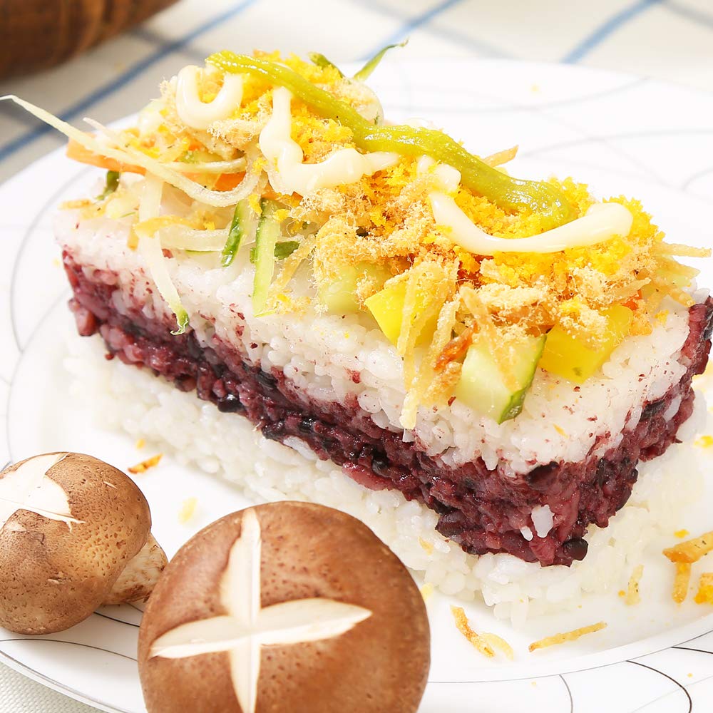 RC Non Stick Musubi Maker Press, BPA Free Sushi Making Kit Onigiri Mold, Non-Toxic Luncheon Meat Press Hawaiian Spams Musubi Maker Mold (White)