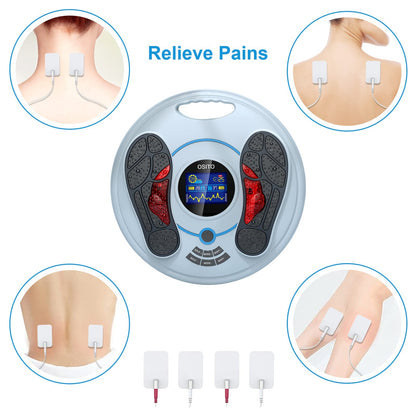 OSITO EMS & TENS Foot Circulation Devices- Electric Foot Circulation Promoter - FSA or HSA Eligible, Boosting Circulation, Alleviate Pain and Aching Feet, Legs and Ankles…