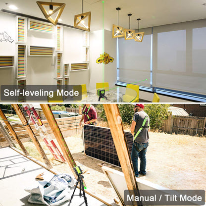 3 - Plumb Dot Laser Leveler Tool (No Laser Line), Huepar 3 Spots Laser Self-Leveling Green Plumb Bob for Soldering and Points Reference Positioning, 197Ft Working Range, Battery Included - 9300G