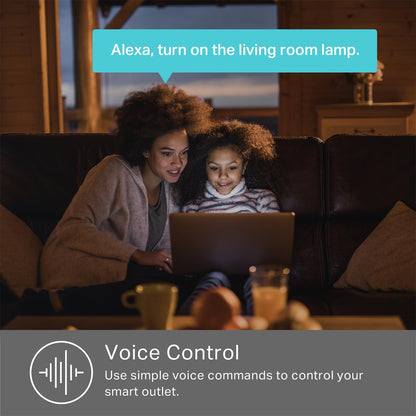 Kasa Smart Plug KP200, In-Wall Smart Home Wi-Fi Outlet Works with Alexa, Google Home & IFTTT, No Hub Required, Remote Control, ETL Certified , White, 1 Pack