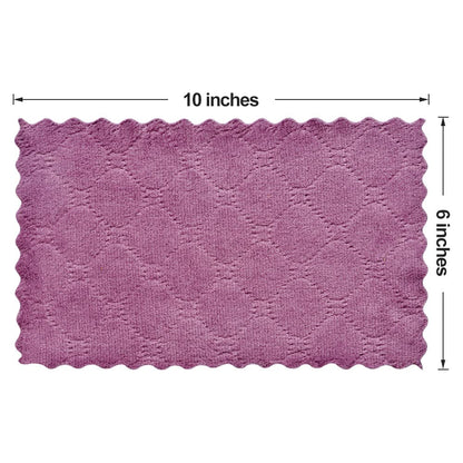 lSmall Reusable Cleaning Cloths, 6 x 10 inch, Super Absorbent Multipurpose Dish Cloths, for Furniture Rags, Kitchen Cloths, Tableware Quick-Drying Towels(11PCS)